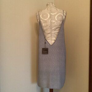 NWT ACACIA SWIMWEAR FLORES LONG ISLAND STRIPE DRESS SMALL BOHO BEACH SWIM POOL